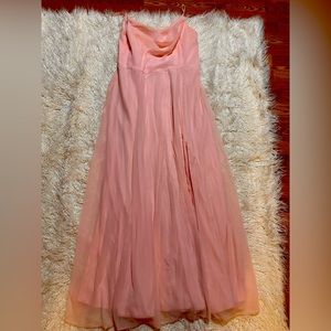 Beautiful soft pink gown - size 14.